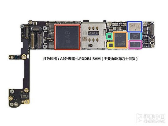 iPhone6s其实也采用了LPDDR4RAM