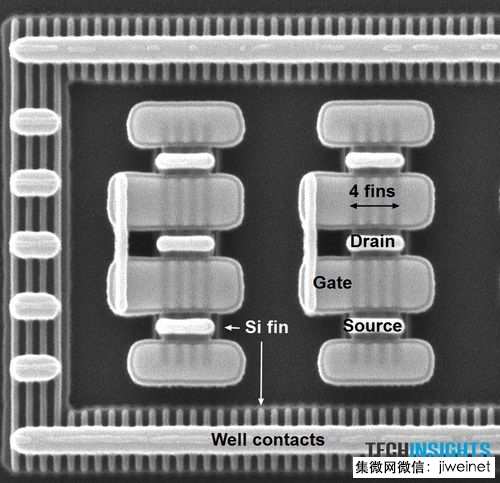 揭密三星第二代14奈米(nm) LPE FinFET电晶体