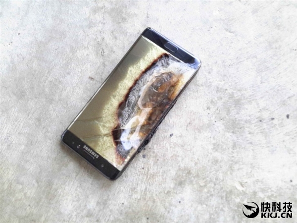 三星Note 7看视频时突然爆炸 烧伤纽约6岁小孩