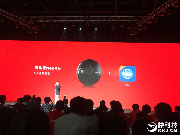 nubia发布NeoAir VR全景相机：360度无死角