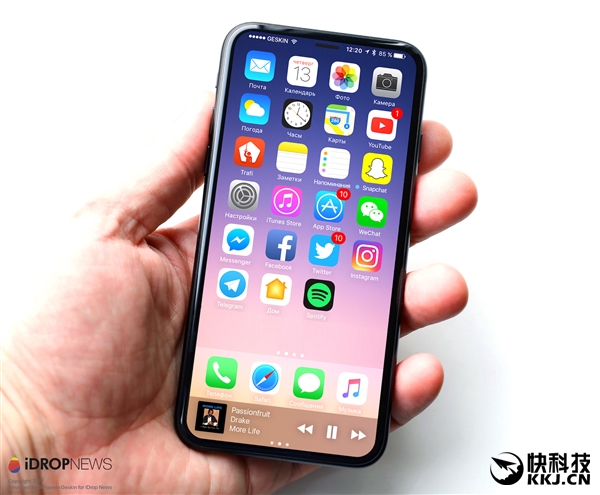 要啥指纹识别？iPhone 8用四摄像头：人脸识别完美