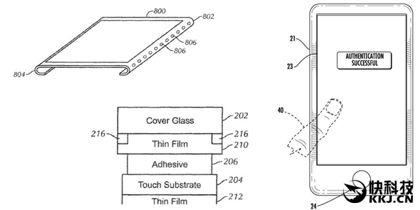 苹果新专利显示iPhone 8外形确定