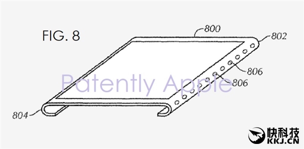 苹果新专利显示iPhone 8外形确定