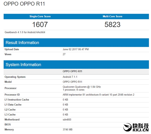 首发骁龙660！OPPO R11性能比R9s翻一倍