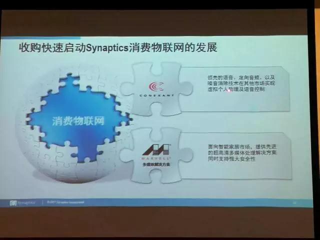 Synaptics：进军消费类物联网市场 光学指纹正在评估