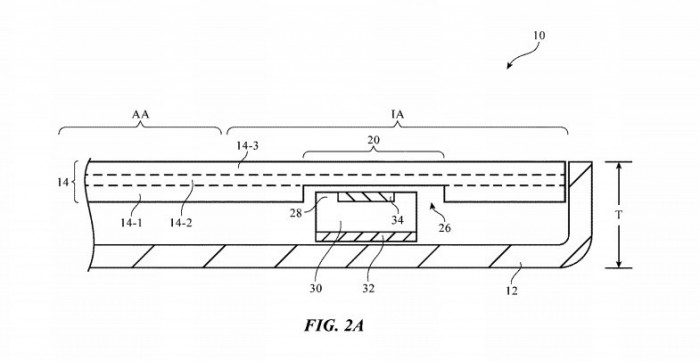 苹果手机屏幕钻孔专利曝光 可能在明年投入实用