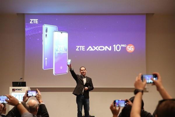 中兴宣布5G旗舰商用天机Axon 10 Pro亮相MWC2019