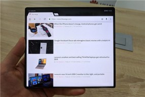 外媒上手华为Mate X折叠屏手机：感觉不到中间有折痕
