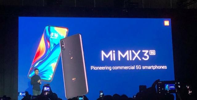 小米发布5G手机Mix3，高管称国际收入很快将超国内